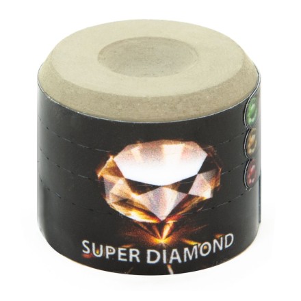 Мел &quot;Super Diamond Grey Round&quot; (серый) черная коробка, круглый