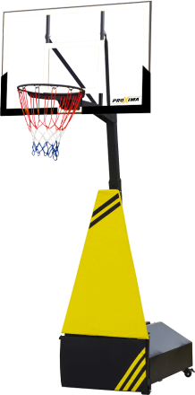 Мобильная баскетбольная стойка Proxima 47&quot;, стекло, арт. SG-6H