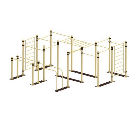 YSK94 Мобильный комплекс для Воркаут Стандарт-10