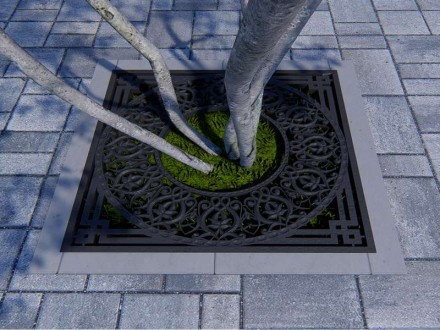 Приствольная решётка «Антиквар» Приствольная решётка «Антиквар»