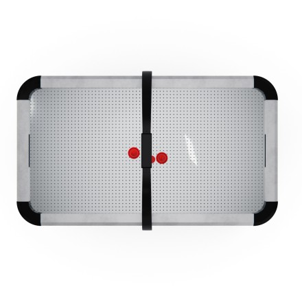 Игровой стол - аэрохоккей DFC Agate, нержавеющая сталь