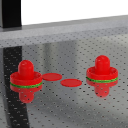 Игровой стол - аэрохоккей DFC Agate, нержавеющая сталь