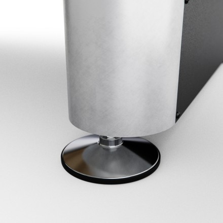 Игровой стол - аэрохоккей DFC Agate, нержавеющая сталь