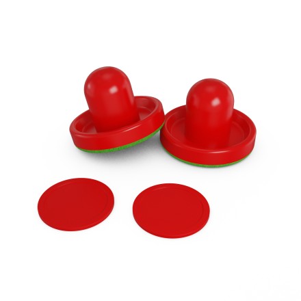 Игровой стол - аэрохоккей DFC Agate, нержавеющая сталь