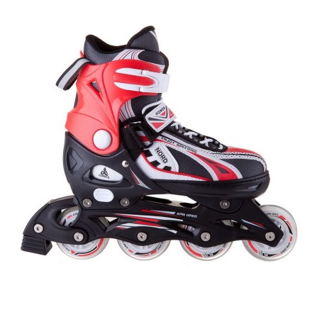 Коньки трансформеры NORD Red