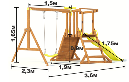 Спортивно-игровой комплекс MoyDvor SUNRAY