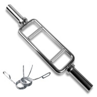 Гриф параллельный 800 мм / хват 470 мм / диаметр 50 мм Гриф параллельный 800 мм / хват 470 мм / диаметр 50 мм