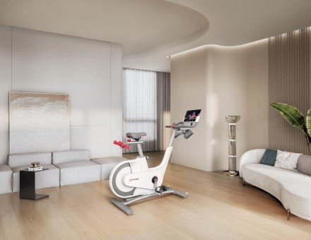 Велотренажер YESOUL Smart Spinning bike V1 белый Велотренажер YESOUL Smart Spinning bike V1 белый