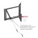 Баскетбольный щит DFC со съёмным регулятором высоты, поликарбонат 2,5 мм, 120 х 80 см