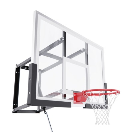 Баскетбольный щит DFC со съёмным регулятором высоты, поликарбонат 2,5 мм, 120 х 80 см