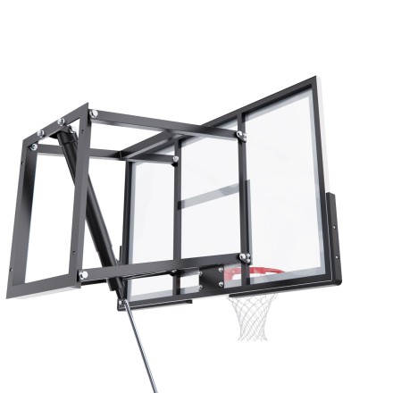 Баскетбольный щит DFC со съёмным регулятором высоты, поликарбонат 2,5 мм, 120 х 80 см