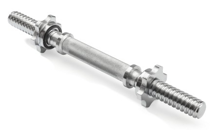 Гриф для гантелей  25 мм. Длина 350 мм. прямой (под гайку) VictoryFit VF-S2535-B2