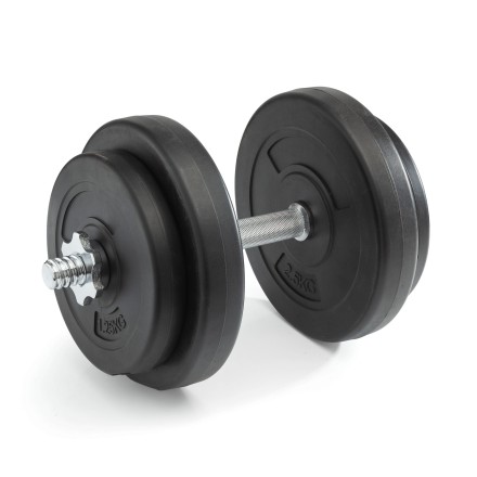 Гриф для гантелей  25 мм. Длина 350 мм. прямой (под гайку) VictoryFit VF-S2535-B2