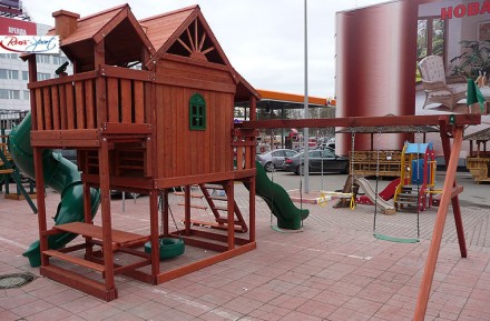 Детская площадка Горный дом Deluxe