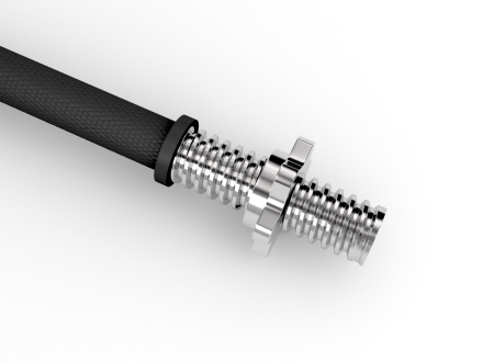 Гриф гантельный обрезиненный UNIX Fit 400 мм / 25 мм Гриф гантельный обрезиненный UNIX Fit 400 мм / 25 мм