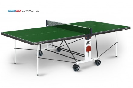 Теннисный стол Start Line Compact LX green