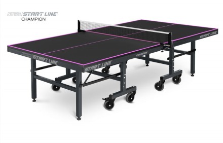 Стол теннисный  Champion Black