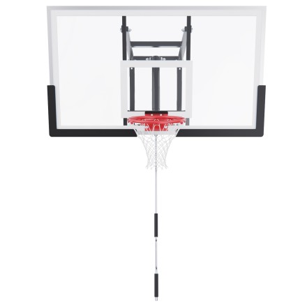 Баскетбольный щит DFC со съёмным регулятором высоты, стекло 6 мм, 136 х 80 см