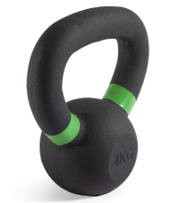 Гиря чугунная с цветным кольцом 4 кг (модель: К-3) VictoryFit VF-KCR040