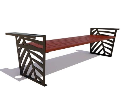 Скамейка парковая «Крым» без спинки Скамейка парковая «Крым» без спинки