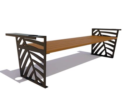 Скамейка парковая «Крым» без спинки Скамейка парковая «Крым» без спинки