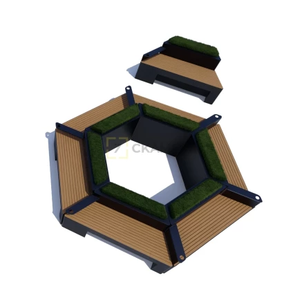 Модульная скамейка «Концепт» Модульная скамейка «Концепт»