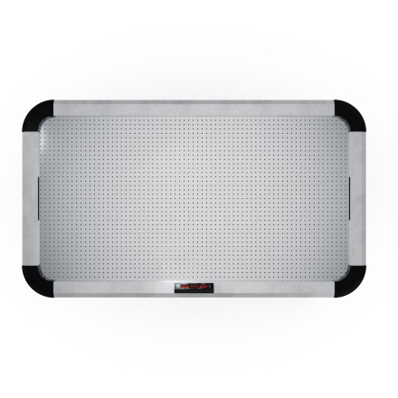 Игровой стол - аэрохоккей DFC Opal, нержавеющая сталь