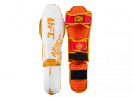 UFC Premium True Thai Защита голени, цвет красный/белый, размер S