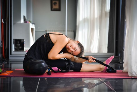 Ремешок для растяжки профессиональный