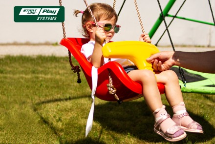 Качели SLP SYSTEMS сиденье с фиксацией + сиденье лодочка