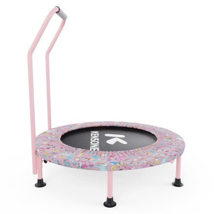 Детский батут DFC KENSONE 36" BSD-KT-U bar-Pink с поручнем