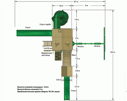 Детская площадка Горец 3