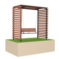 Качели парковые RS12