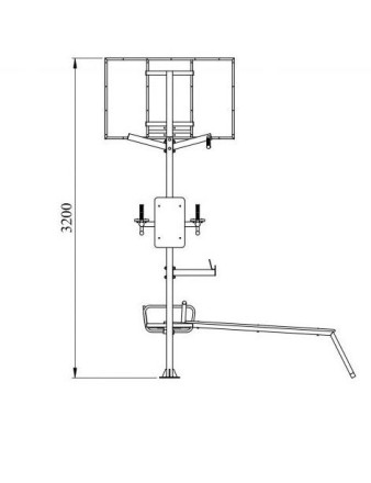 УТК-024 Уличный атлетический комплекс 