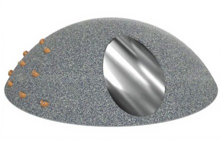 Фигура из резиновой крошки «Пузырь с тоннелем» 