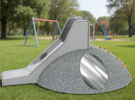 Фигура из резиновой крошки «Пузырь с тоннелем» 