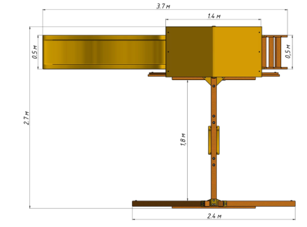Спортивно-игровой комплекс MoyDvor «ЗАМОК»