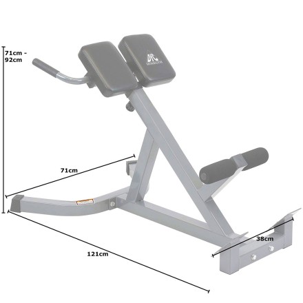 Гиперэкстензия DFC серая