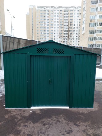 Металлический сарай-хозблок Арчер D