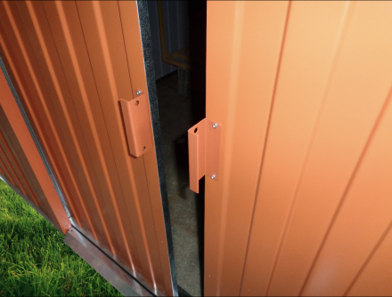 Металлический сарай-хозблок Арчер D