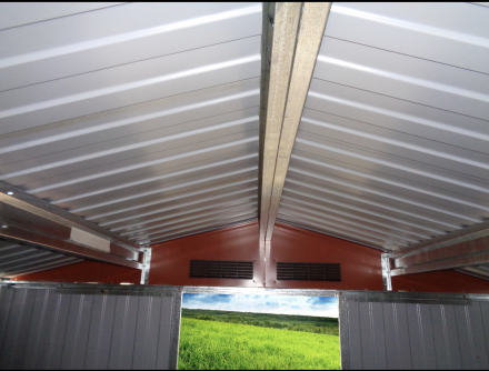 Металлический сарай-хозблок Арчер D