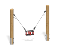 Качели "Эко" одинарные Качели "Эко" одинарные