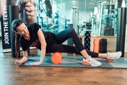 Ролик для пилатес цилиндрический 18"