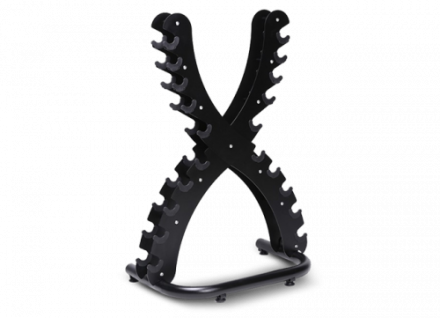 Стойка для хромированных гантелей X-образная Hasttings Digger HD71C1A