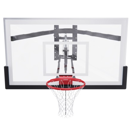 Баскетбольный щит DFC со съёмным регулятором высоты, стекло 12 мм, 180 х 105 см Баскетбольный щит DFC со съёмным регулятором высоты, стекло 12 мм, 180 х 105 см