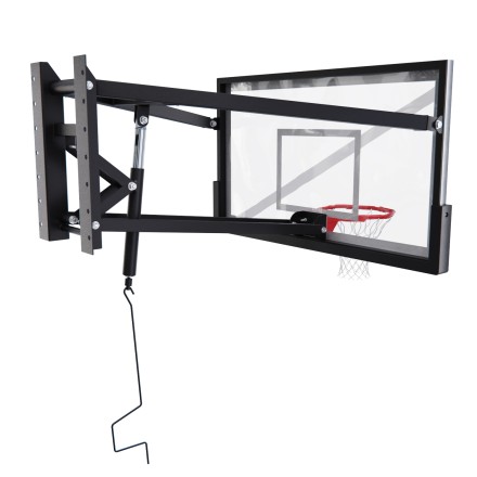 Баскетбольный щит DFC со съёмным регулятором высоты, стекло 12 мм, 180 х 105 см Баскетбольный щит DFC со съёмным регулятором высоты, стекло 12 мм, 180 х 105 см