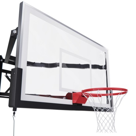 Баскетбольный щит DFC со съёмным регулятором высоты, стекло 12 мм, 180 х 105 см Баскетбольный щит DFC со съёмным регулятором высоты, стекло 12 мм, 180 х 105 см