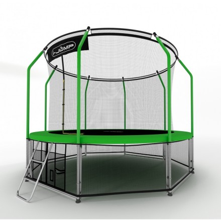 Батут i-Jump Elegant 14ft green Батут i-Jump Elegant 14ft green