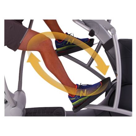 Горизонтальный эллиптический тренажер Octane XR6000 с консолью Smart Горизонтальный эллиптический тренажер Octane XR6000 с консолью Smart