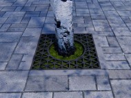 Приствольная решётка «Треуголка»